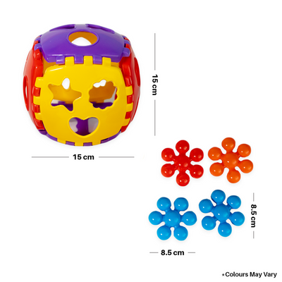 Link & Sort 2 in 1 (12 Star Shaped Links & Shorter Ball)