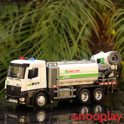 Metal Diecast Truck with Light, Sound & Smoke