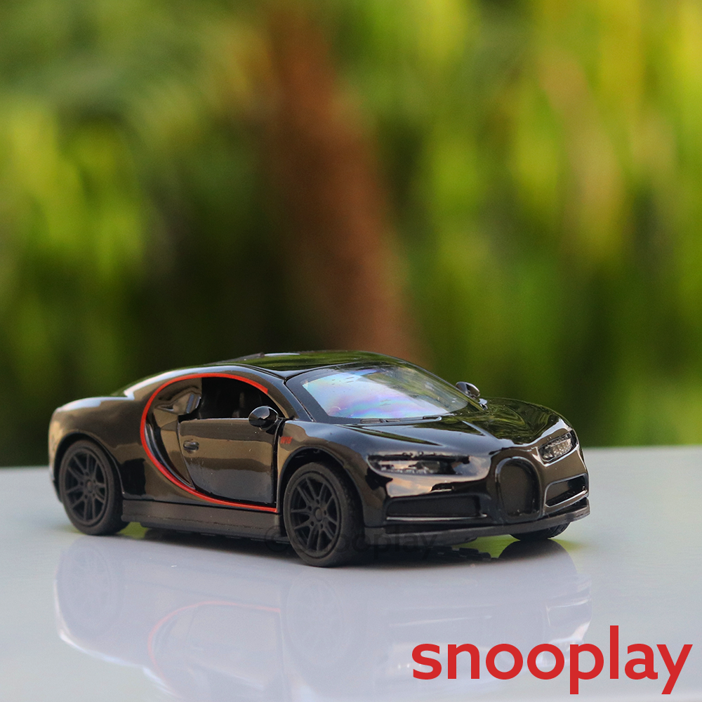 Metal Car resembling Bugatti (4322) Diecast Model (Small)