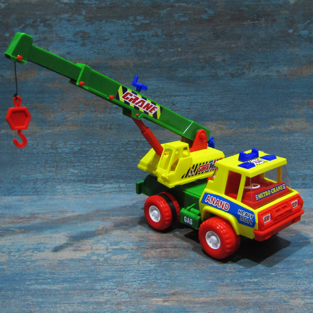 Anand Toy Crane (Up & Down Movable Hook) Friction Powered Truck