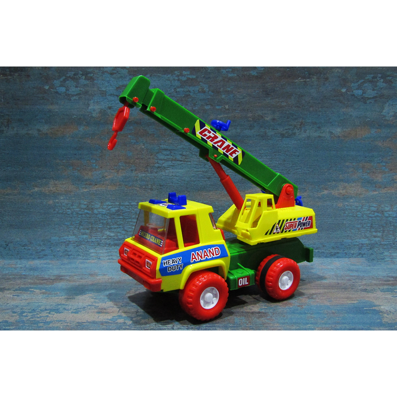 Anand Toy Crane (Up & Down Movable Hook) Friction Powered Truck