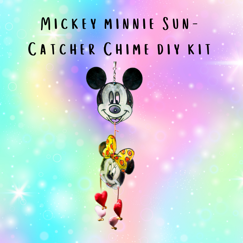 Mickey Minnie Sun Catcher Chime Activity Kit