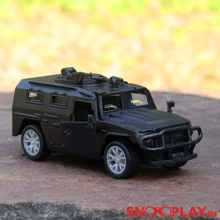 Military Armoured Vehicle Diecast Car Model Toy - Assorted Colours