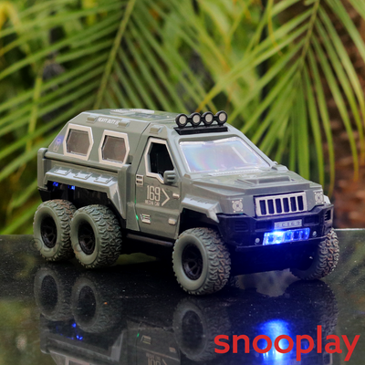 Remote Controlled Military Vehicle with Launcher (Assorted Colours)