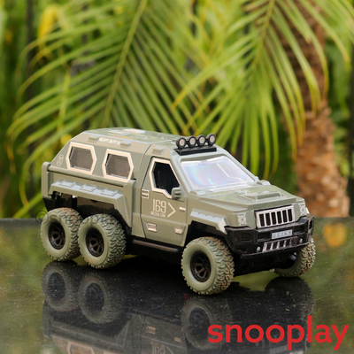 Remote Controlled Military Vehicle with Launcher (Assorted Colours)