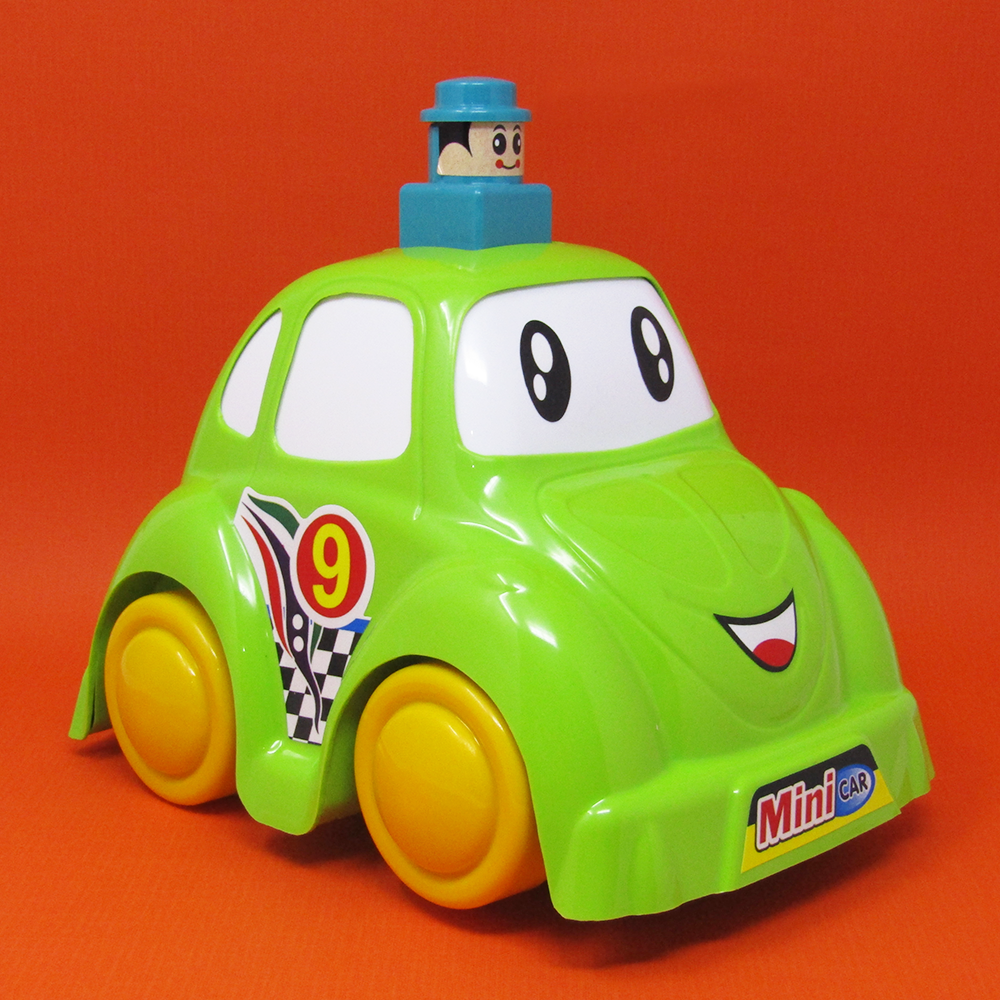 Mini Toy Car (Friction Powered Push & Go Toy)