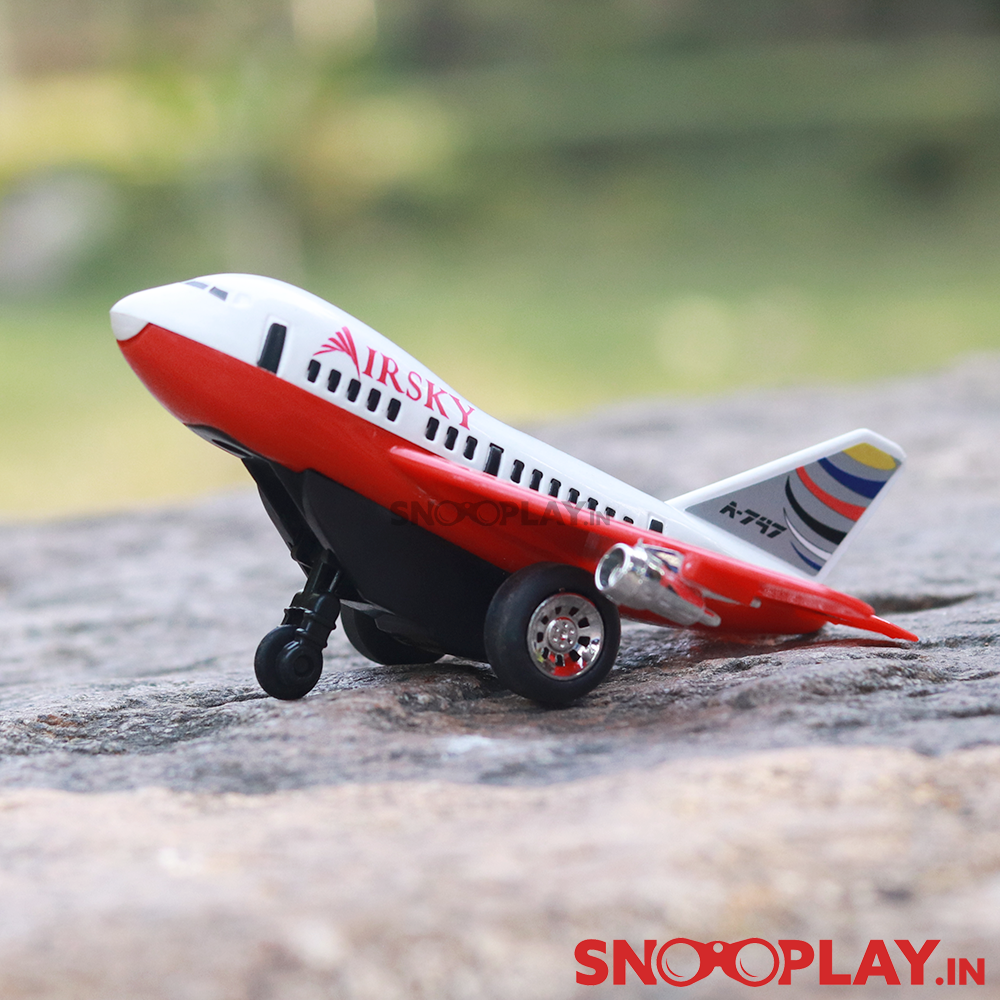 Mini Jet Toy Aeroplane- Assorted Colors