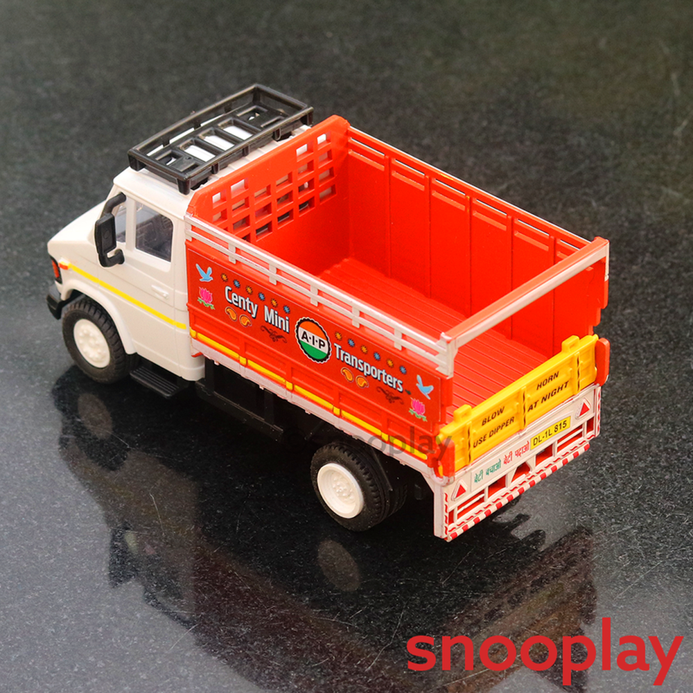 Mini Transporter Toy With Pull Back Action - Assorted colours