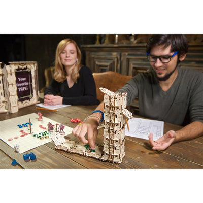 Modular Dice Tower 3D Assembling Kit - 172 Pieces