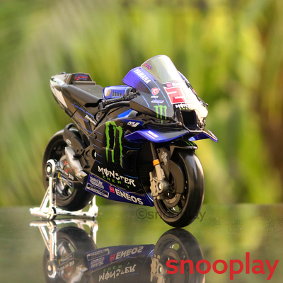 Licensed Moto GP Yamaha Bike Scale Model 1:18