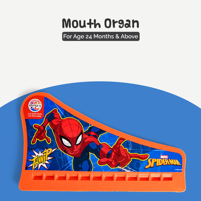 Spider-man Mouth Organ For Kids (1-4 Years)