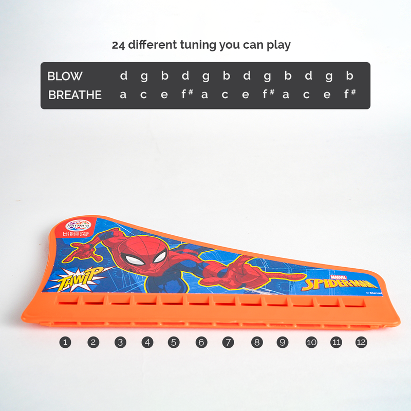 Spider-man Mouth Organ For Kids