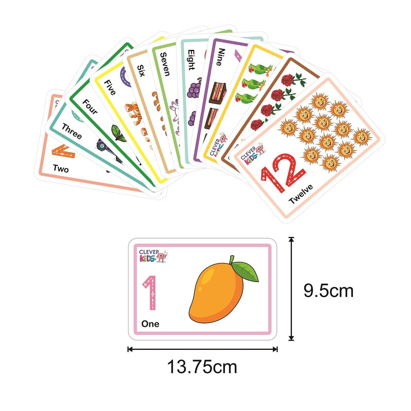 Flash Card Assorted - I (Alphabets, Fruits, Numbers & Animals)