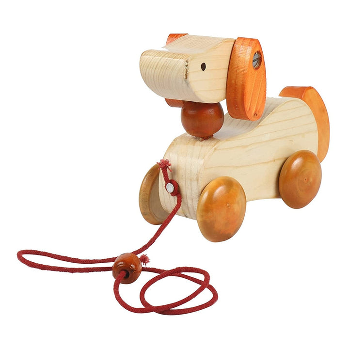 Wooden Walk-A-Long Puppy Toy (1-3 Years)