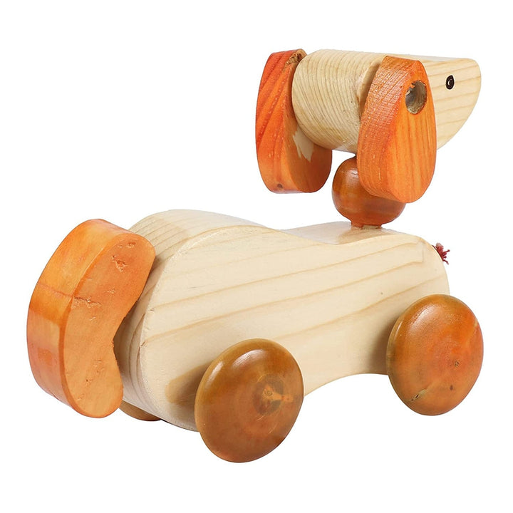 Wooden Walk-A-Long Puppy Toy (1-3 Years)