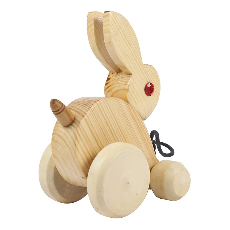 Pull Along Toy Wooden- Bunny