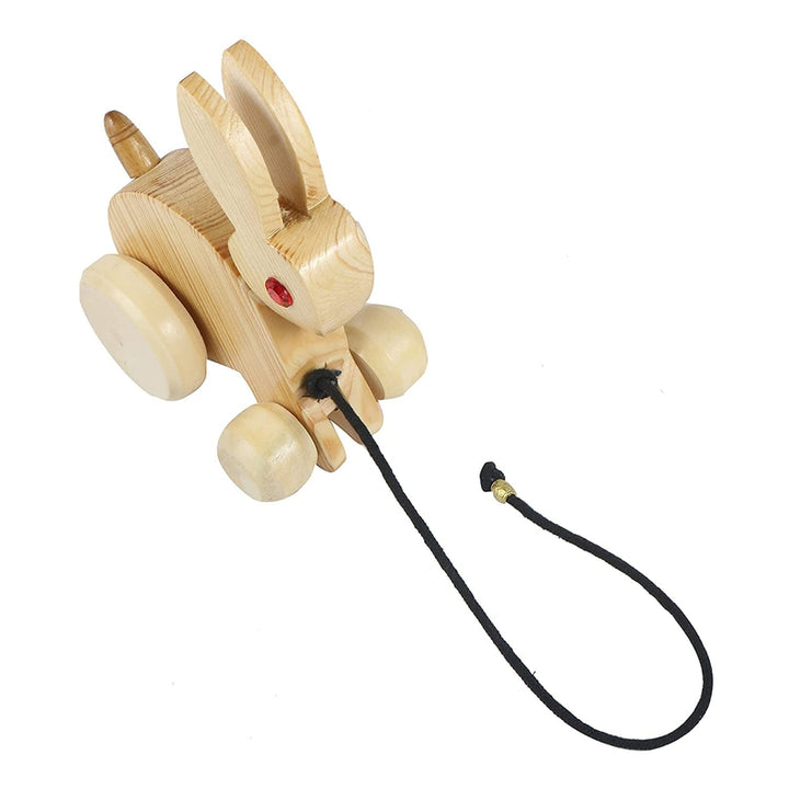 Pull Along Toy Wooden- Bunny