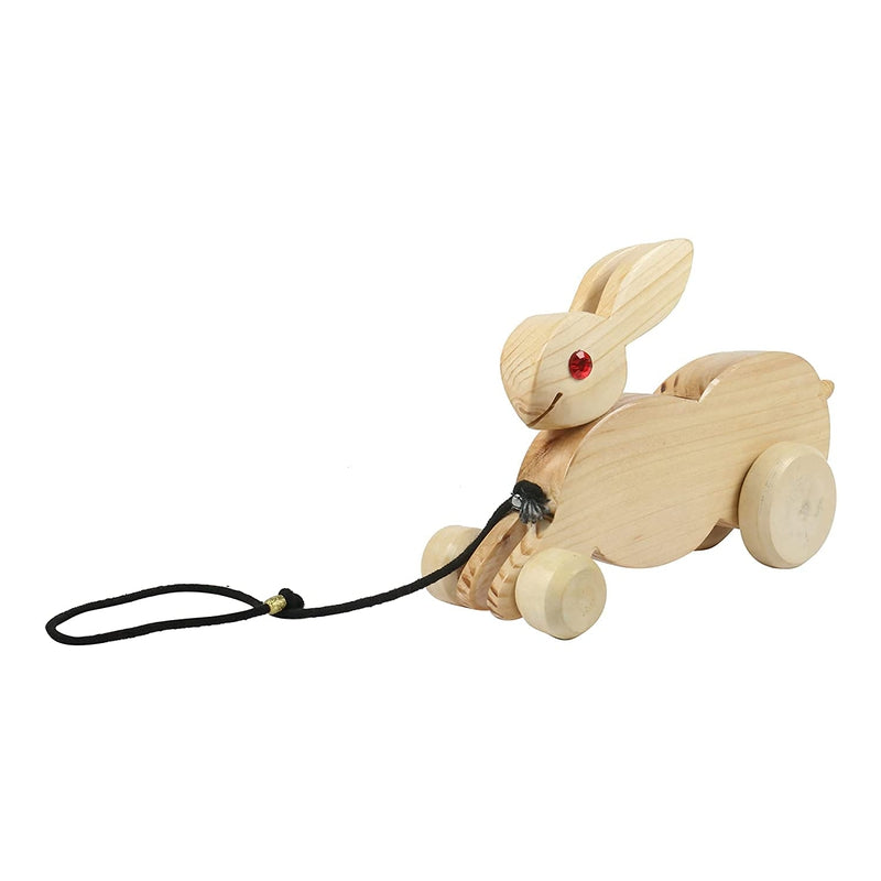 Wooden  Pull Along Toy- Rabbit (Big)