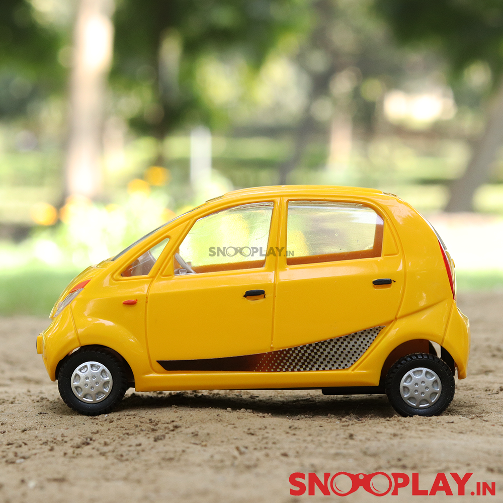 The right side of the nano miniature toy car, that makes a great collectible option for kids.