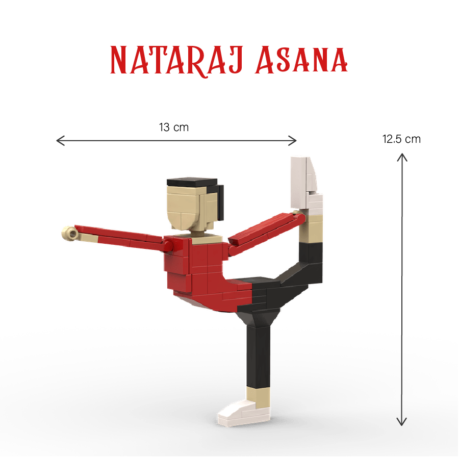 Nataraja Asana Building Set (60 Pieces) - COD Not Available