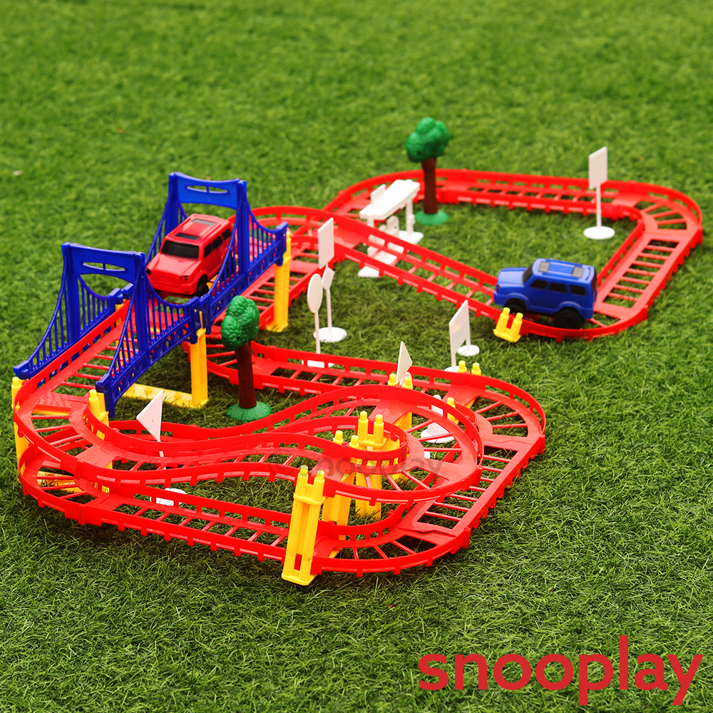 Battery Operated Need For Speed Car Track Set (84 Pieces)