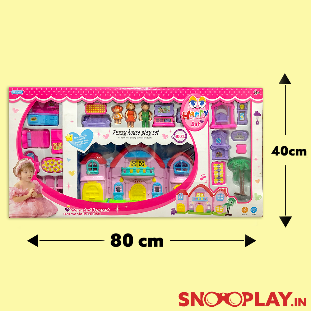 Buy Big Doll House for girls kids furniture dolls online india best price