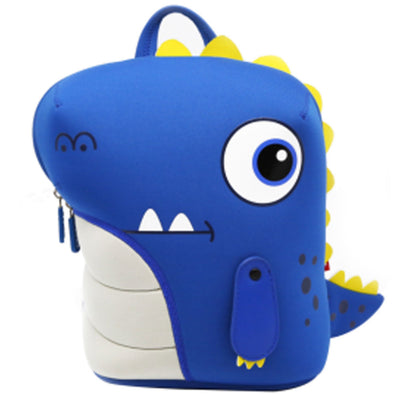 Jungle 3D Backpack-Dinosaur Blue
