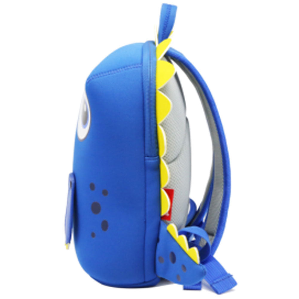 Jungle 3D Backpack-Dinosaur Blue