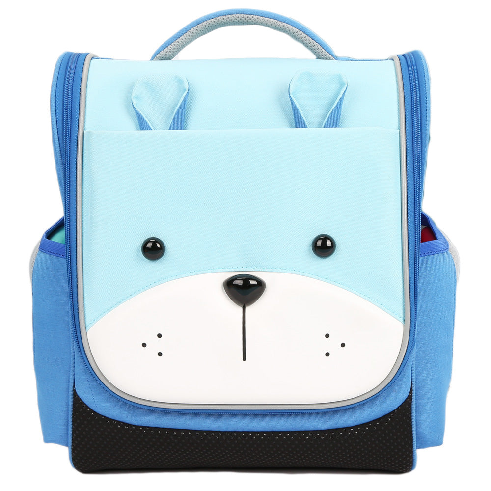 Jungle Kids School Bag - Sapiential Bear Blue