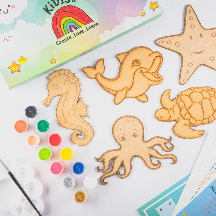 Ocean Fridge Magnet Painting Kit (8-12 Years)