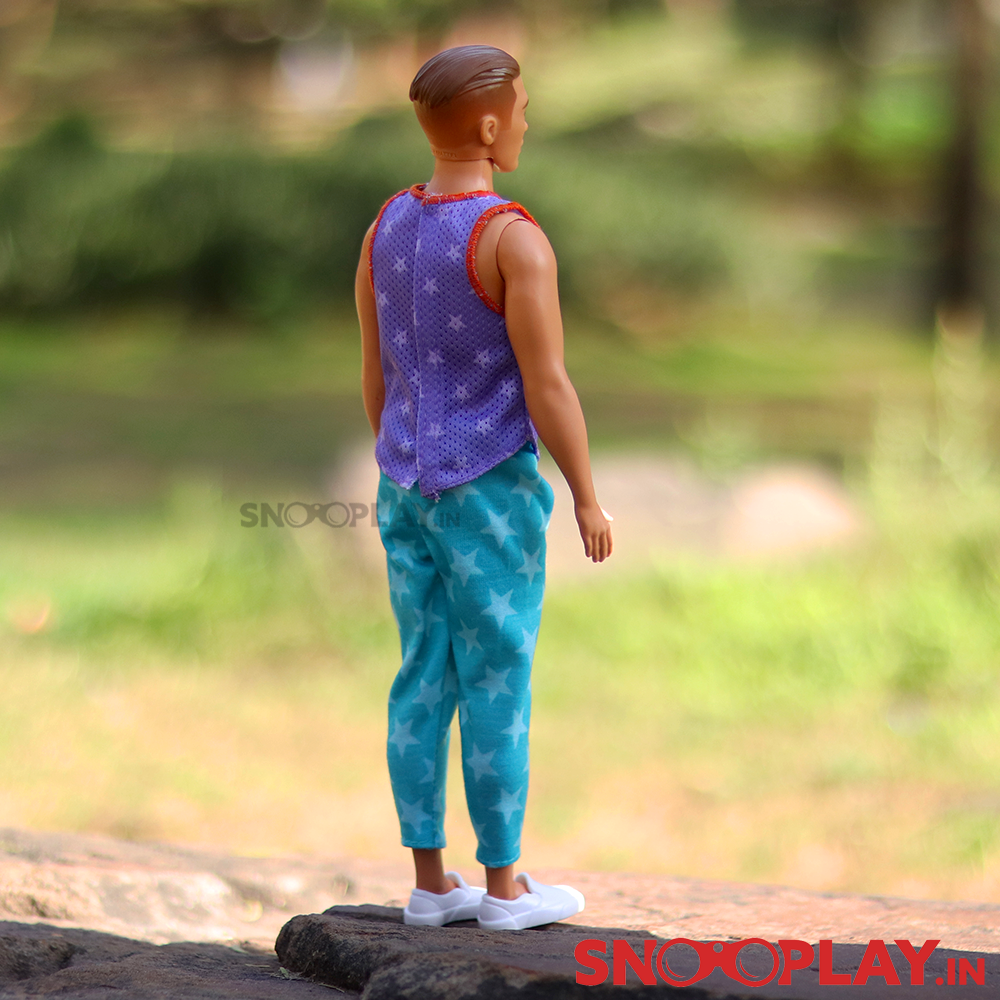 Original Barbie- Ken Doll with Zip Storage Pouch