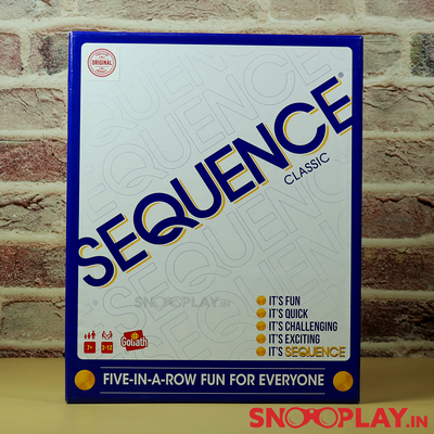 Original Sequence Game by Funskool (Hardboard) - Certified Board Game