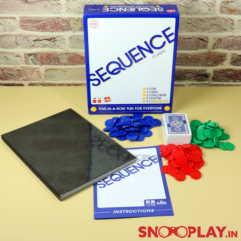 Original Sequence Game by Funskool (Hardboard) - Certified Board Game