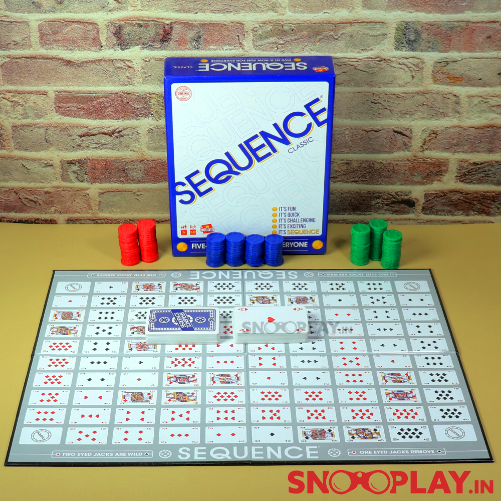 Original Sequence Game by Funskool (Hardboard) - Certified Board Game