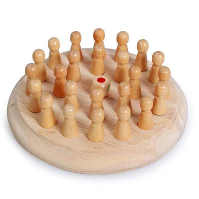 Wooden Memory Match Stick Chess - HelloKidology