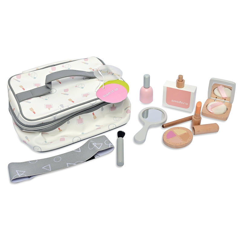 Glam it Up - 10 Piece Wooden Makeup Play Set (3-8 Years)