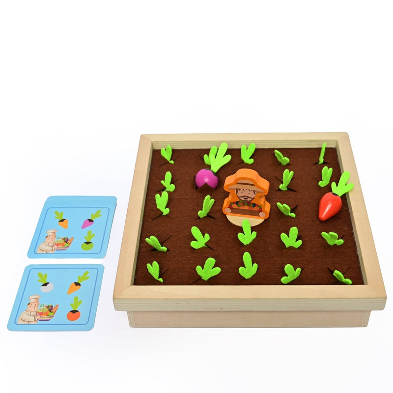 Pretend Play Toy Wooden Toy Memory Game