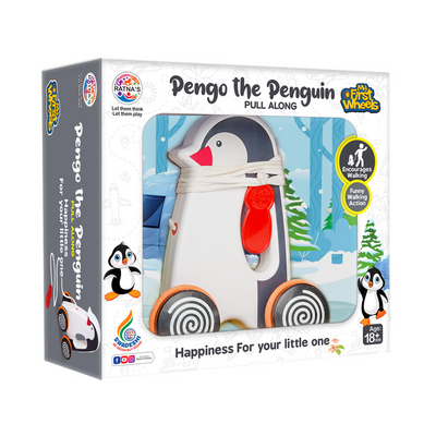 Pengo the Penguin Pull Along Toy