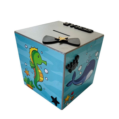 Personalised Piggy Bank - Sea Animals (COD Not Available)