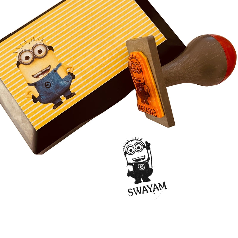 Personalised Stamp - Minion (COD Not Available)