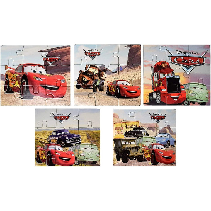 Cars 5-in-1 Puzzle Game