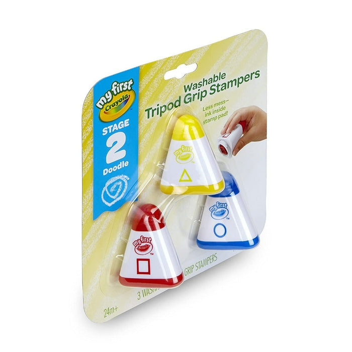 3 Pieces Washable Shape Stampers (3-8 Years)