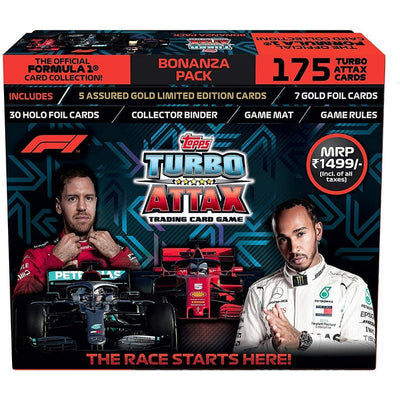 F1 Turbo Attax Trading Card Game Bonanza Pack