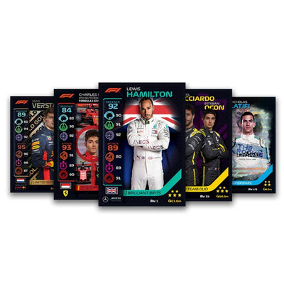 F1 Turbo Attax Trading Card Game Multipack Pack of 2