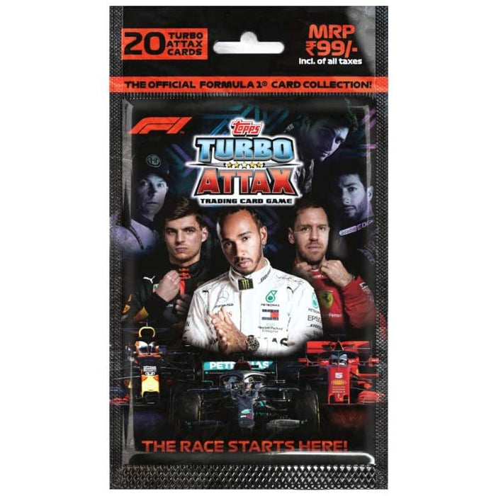 F1 Turbo Attax Trading Card Game Multipack