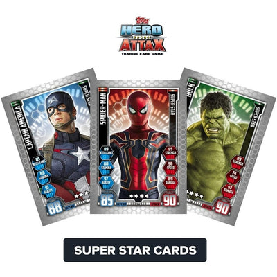 Marvel Hero Attax 2021 TCG Collection Multi Pack, Pack of 20 Cards