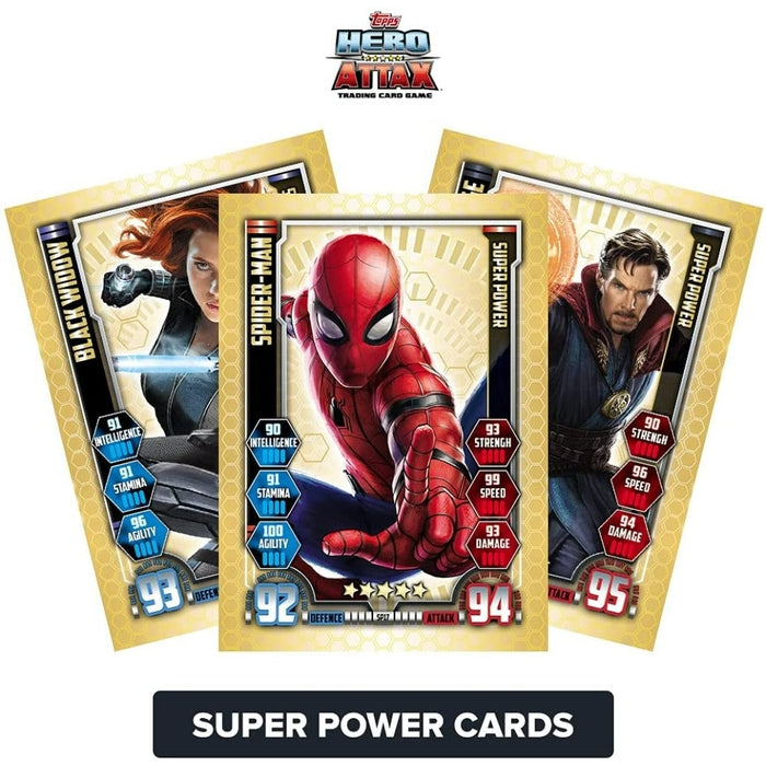 Marvel Hero Attax 2021 TCG Collection Multi Pack, Pack of 20 Cards