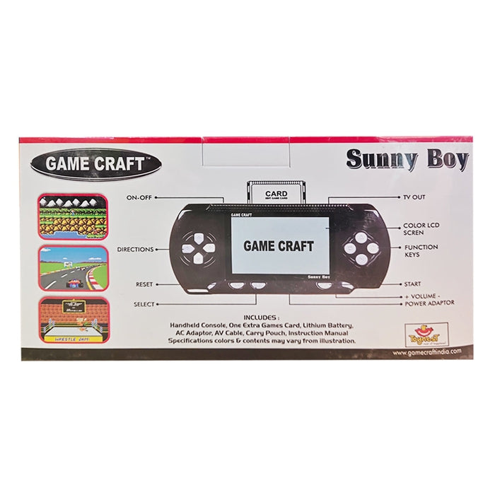 Sunny Boy Hand Held Video Game (Black Color)