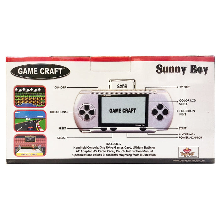 Sunny Boy Hand Held Video Game (SILVER Color)