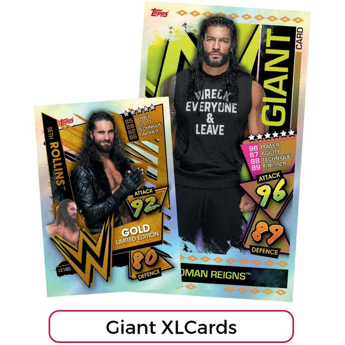 WWE Slam Attax 2021 Edition (Carry Box) I WWE Cards | Includes Game mat